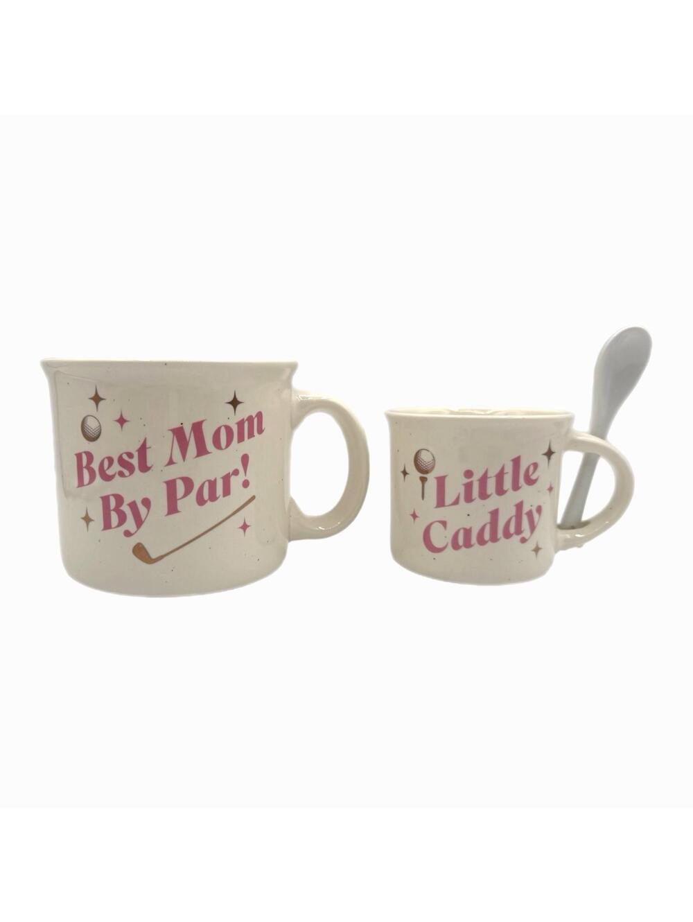 Petal & Pearl Mother & Daughter Golf Coffee Mugs – Cute